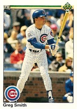 #738 Greg Smith - Chicago Cubs - 1990 Upper Deck Baseball