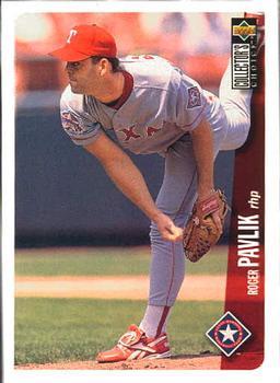 #738 Roger Pavlik - Texas Rangers - 1996 Collector's Choice Baseball