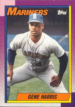 #738 Gene Harris - Seattle Mariners - 1990 O-Pee-Chee Baseball