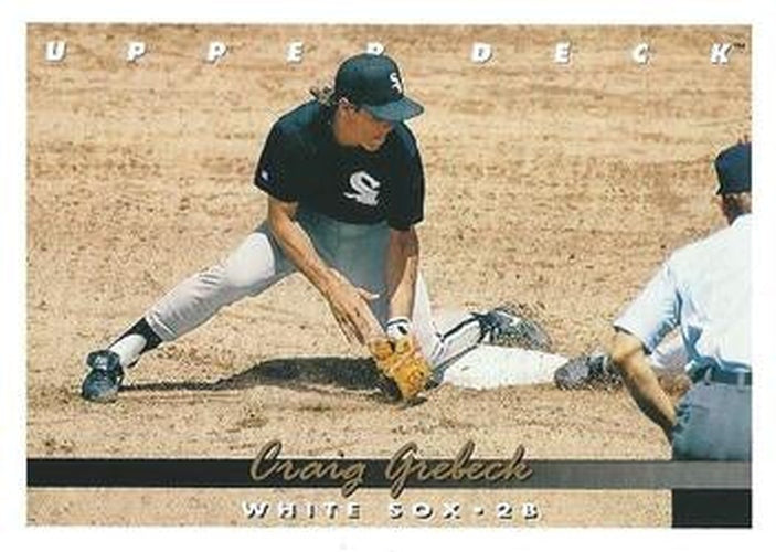 #738 Craig Grebeck - Chicago White Sox - 1993 Upper Deck Baseball