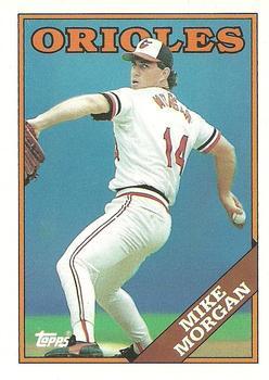 #73T Mike Morgan - Baltimore Orioles - 1988 Topps Traded Baseball