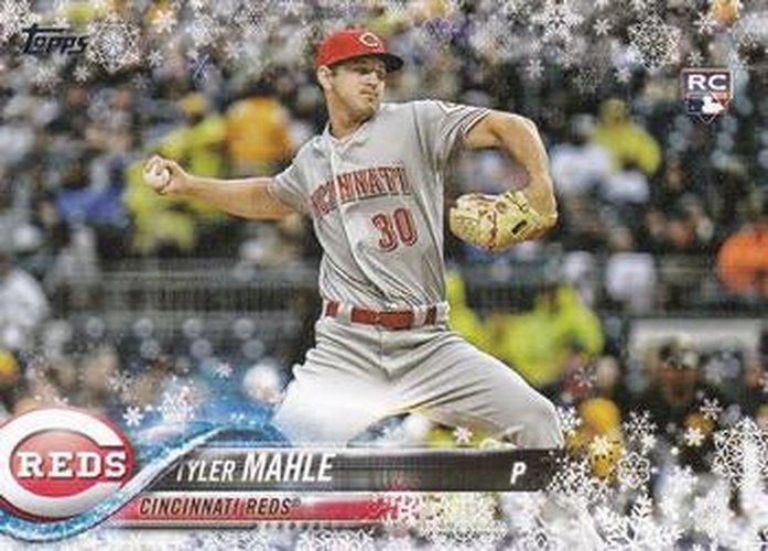 #HMW73 Tyler Mahle - Cincinnati Reds - 2018 Topps Holiday Baseball