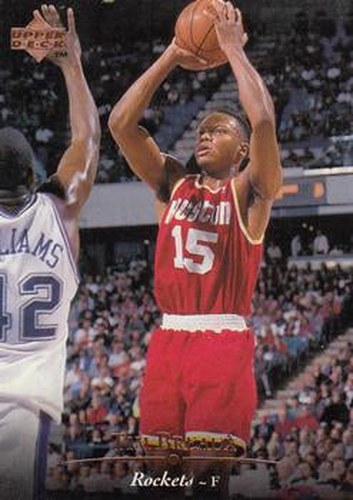 #73 Tim Breaux - Houston Rockets - 1995-96 Upper Deck Basketball