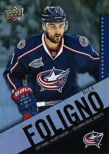 #73 Nick Foligno - Columbus Blue Jackets - 2015-16 Upper Deck Tim Hortons Hockey