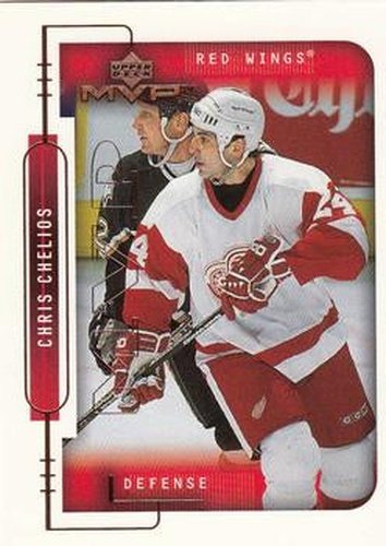 #73 Chris Chelios - Detroit Red Wings - 1999-00 Upper Deck MVP Hockey