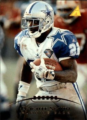#73 Emmitt Smith - Dallas Cowboys - 1995 Pinnacle Football
