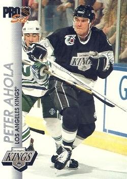 #73 Peter Ahola - Los Angeles Kings - 1992-93 Pro Set Hockey