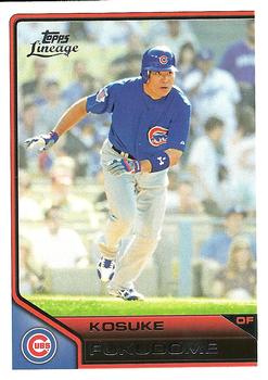 #73 Kosuke Fukudome - Chicago Cubs - 2011 Topps Lineage Baseball
