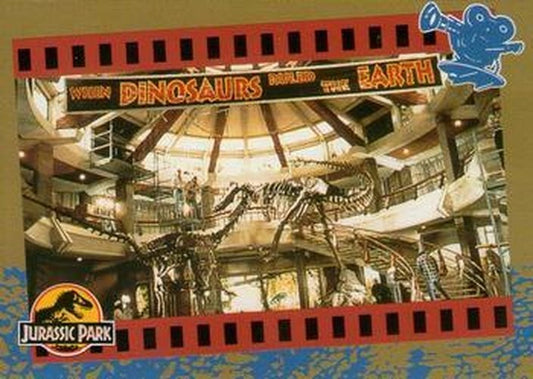 #73 Elaborate Set Design - 1993 Topps Jurassic Park
