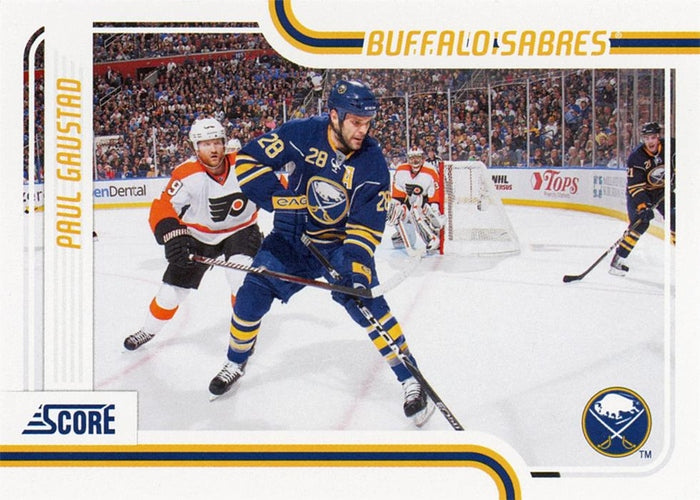 #73 Paul Gaustad - Buffalo Sabres - 2011-12 Score Hockey