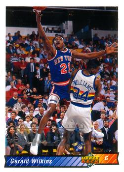 #73 Gerald Wilkins - Cleveland Cavaliers - 1992-93 Upper Deck Basketball