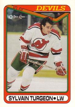 #73 Sylvain Turgeon - New Jersey Devils - 1990-91 O-Pee-Chee Hockey
