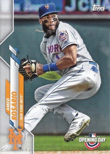 #73 Amed Rosario - New York Mets - 2020 Topps Opening Day Baseball