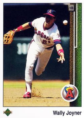 #573 Wally Joyner - California Angels - 1989 Upper Deck Baseball