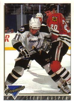 #73 Steve Kasper - Tampa Bay Lightning - 1993-94 O-Pee-Chee Premier Hockey