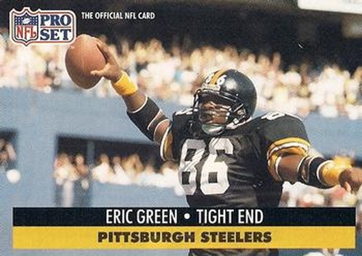 #273 Eric Green - Pittsburgh Steelers - 1991 Pro Set Football
