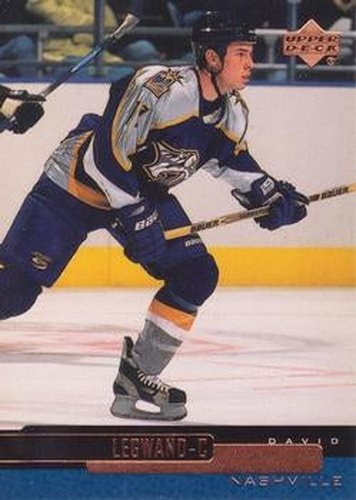 #73 David Legwand - Nashville Predators - 1999-00 Upper Deck Hockey