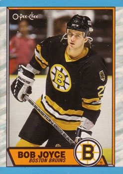 #73 Bob Joyce - Boston Bruins - 1989-90 O-Pee-Chee Hockey