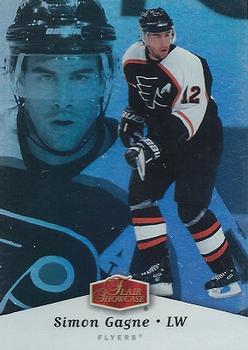 #73 Simon Gagne - Philadelphia Flyers - 2006-07 Flair Showcase Hockey