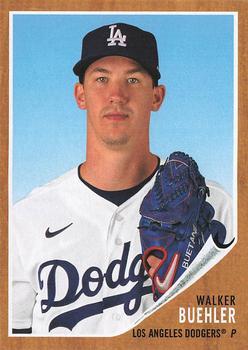 #73 Walker Buehler - Los Angeles Dodgers - 2021 Topps Archives Baseball
