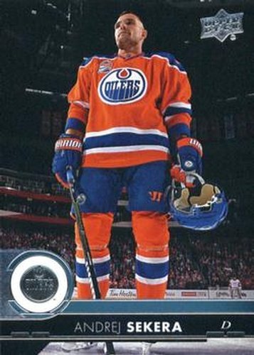 #73 Andrej Sekera - Edmonton Oilers - 2017-18 Upper Deck Hockey