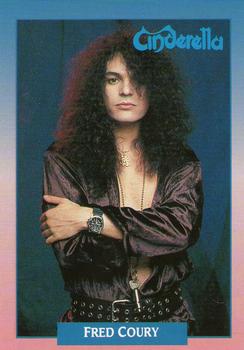 #73 Fred Coury - 1991 Brockum Rock Cards