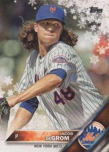 #HMW73 Jacob deGrom - New York Mets - 2016 Topps Holiday Baseball