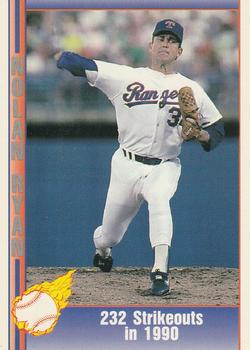 #73 232 Strikeouts in 1990 - Texas Rangers - 1991 Pacific Nolan Ryan Texas Express I Baseball