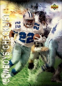 #73 Cowboys Checklist - Dallas Cowboys - 1993 Upper Deck Football