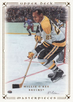 #73 Willie O'Ree - Boston Bruins - 2008-09 Upper Deck Masterpieces Hockey