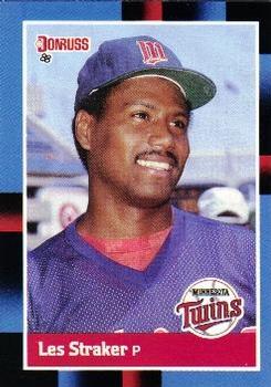 #73 Les Straker - Minnesota Twins - 1988 Donruss Baseball