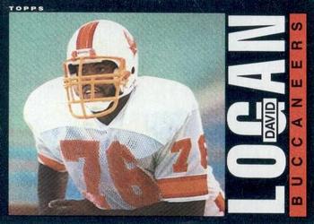 #173 David Logan - Tampa Bay Buccaneers - 1985 Topps Football