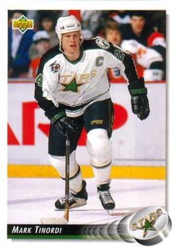 #73 Mark Tinordi - Minnesota North Stars - 1992-93 Upper Deck Hockey