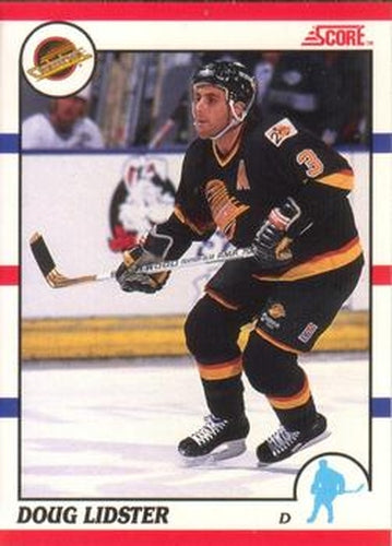 #73 Doug Lidster - Vancouver Canucks - 1990-91 Score Canadian Hockey