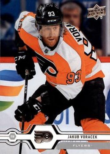 #73 Jakub Voracek - Philadelphia Flyers - 2019-20 Upper Deck Hockey