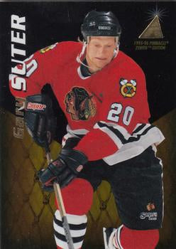 #73 Gary Suter - Chicago Blackhawks - 1995-96 Zenith Hockey
