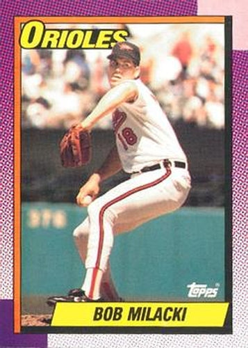 #73 Bob Milacki - Baltimore Orioles - 1990 O-Pee-Chee Baseball