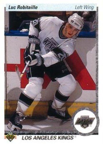 #73 Luc Robitaille - Los Angeles Kings - 1990-91 Upper Deck Hockey