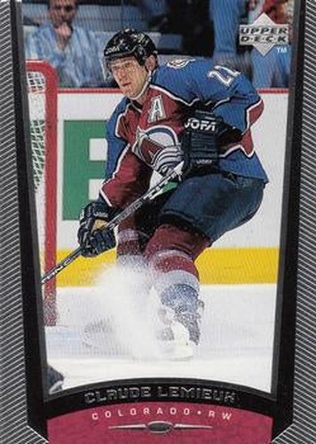 #73 Claude Lemieux - Colorado Avalanche - 1998-99 Upper Deck Hockey