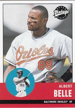 #73 Albert Belle - Baltimore Orioles - 2001 Upper Deck Vintage Baseball