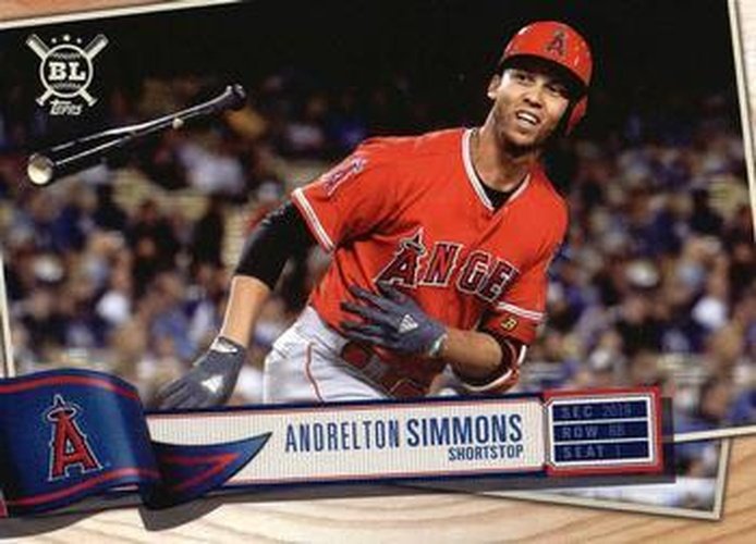 #73 Andrelton Simmons - Los Angeles Angels - 2019 Topps Big League Baseball