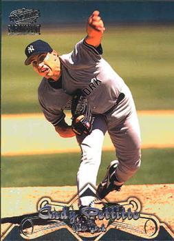 #73 Andy Pettitte - New York Yankees - 1998 Pacific Paramount Baseball