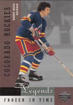 #73 Barry Beck - Colorado Rockies - 2001-02 Upper Deck Legends Hockey