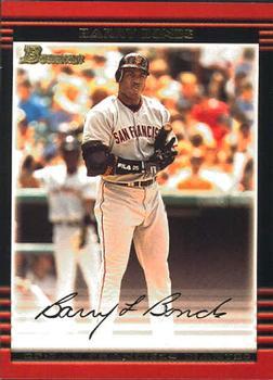 #73 Barry Bonds - San Francisco Giants - 2002 Bowman Baseball
