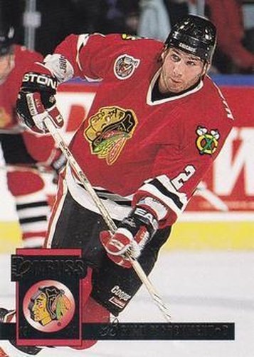 #73 Bryan Marchment - Chicago Blackhawks - 1993-94 Donruss Hockey