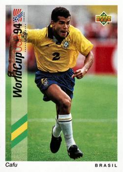 #73 Cafu - Brasil - 1993 Upper Deck World Cup Preview English/Spanish Soccer