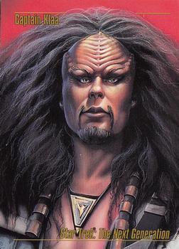#73 Captain Klaa - 1993 SkyBox Star Trek Master Series