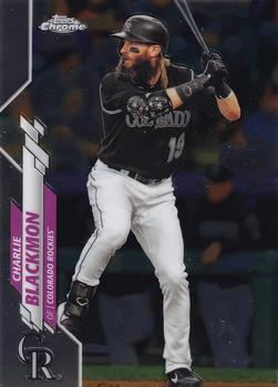 #73 Charlie Blackmon - Colorado Rockies - 2020 Topps Chrome Baseball