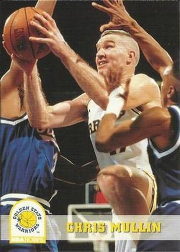 #73 Chris Mullin - Golden State Warriors - 1993-94 Hoops Basketball