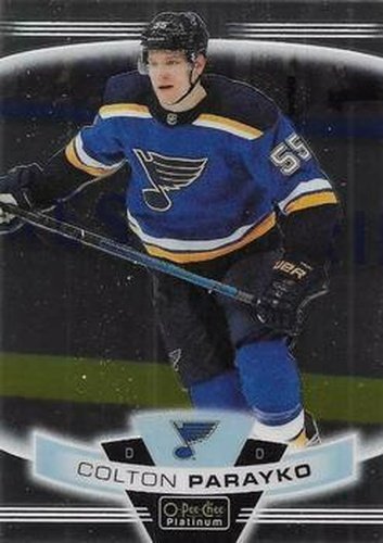 #73 Colton Parayko - St. Louis Blues - 2019-20 O-Pee-Chee Platinum Hockey